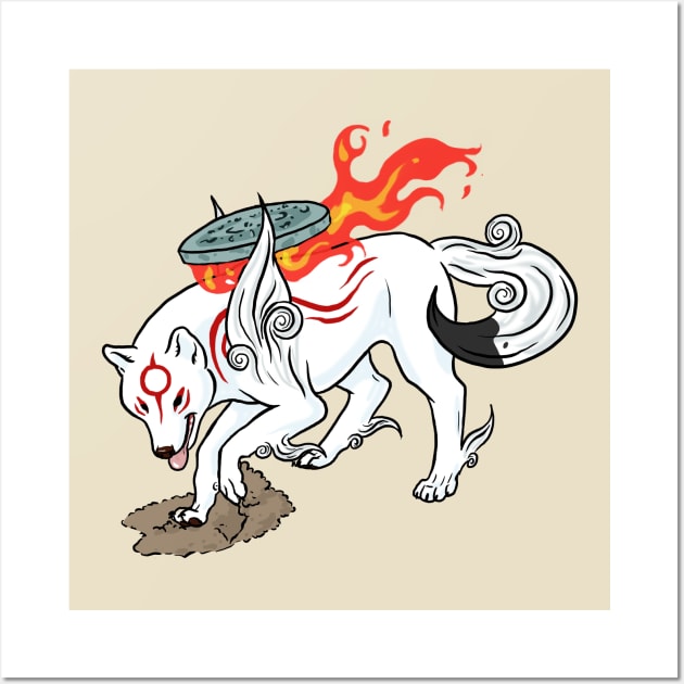 Ammy Digging Wall Art by Khalico